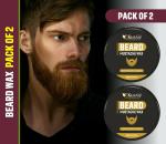 KURAIY 100 % Pure Natural Beard Balm Wax Moisturizing Smoothing Dashing Gentlemen Beard Groomed Charming Beard Styling Professional Care Cream