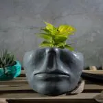 GREYT Best Volto Elegant Half Face Ashtray | Ideal for gifting