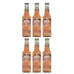 TeXpresso Tea, Coffee, Brew Chazzers Mocktails Trial pack of 6, Serving size 275ml per bottle(TeXpresso Tea, Coffee, Brew-00001-P) (Pack of 6, 6 Peach Sunrise)