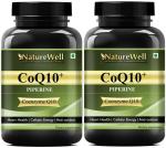 Naturewell 120Mg Coenzyme Q10 Capsules With Piperine Supplement, 60 Capsules Each (Pack Of 2)
