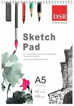 ECLET Different Design A5 sketch book set (Pack of 2)