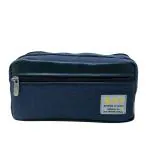 QIPS by HMI Multi-Compartment Multi-Purpose Jumbo Utility Bag, Pencil bag, Cosmetic Bag, Gadget Organizer, Travel Bag, Toilet Pouch, etc. all Purpose Pouch Bag in Dual Tone