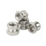 RELY (Pcs-10) M6 Anti Theft Nut Twist off,Security Shear Nut,Break Away Nut Stainless steel 304