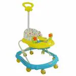 Sunbaby Yellow/Blue Hot Racer Musical Baby Walker (6 - 24 Months)