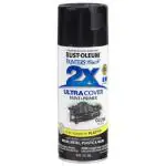 Rust-Oleum Painter's Touch 249122 Ultra Cover 2x Spray Paint Gloss Black, 340 grams