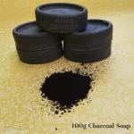 Nayaa Organics - Organic Charcoal Soap 100g
