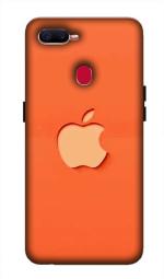 SARTOOLIYA Oppo F9 Multicolor Plastic Apple, Iphone, Logo Printed Water Proof Back Cover