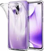 Hot Selling Back Cover for POCO X2 |Transparent | Grip Case | Silicon | Pack of: 1