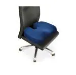 ALANFIT ORTHODESIGN Memory Foam Coccydynia Cushion Coccyx Orthopedic Seat Cushion Coccyx Cushion for Relief from Lower Back, Sciatica, Tailbone, Lumbar Pain , Piles Hemorrhoids - AF-COCX-40