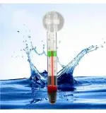 Vayinato Aquarium Tank Glass Cylinder Thermometer