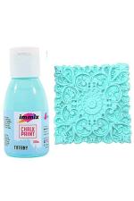 Immix Light Blue Matte Finish Home Decor DIY Craft Chalk Paint 100ml (Pack Of 1)
