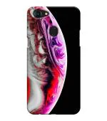 MobiEra Oppo F5 Youth Multicolor Apple Wallpaper Plastic Designer Printed Hard Case Cover