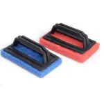 TIMELINE Tile Cleaning Multipurpose Scrubber Brush with Handle (02 Pc., Multicolor)