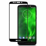 Vizio Moto E5 Plus Transparent Tempered Glass Touch Sensitive and Anti-Shatter Screen Protector with Wet and Dry wipes 7.3 x 0.1cm