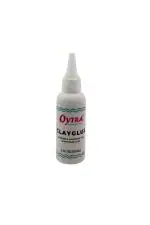 Oytra White Plastic Bakeable Adhesive Clay Glue for Polymer Clay Oven Bake for Making Earrings Jewelry Figurines 59ml