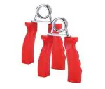 Fox Hand Grip, Hand Grip For Gym, Hand Grip Strengthener, Hand Gripper, Hand Grip For Gym Workout, Hand Grip Exerciser, Hand Gripper For Men, Women, Boys & Girls (Pack of 2) (Red PVC)