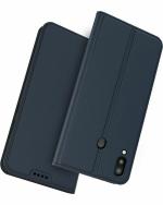 A ACCESSORIES KART Vivo V93 Blue Artificial Leather Superior Grip Flip Cover