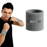 BOLDFIT Wrist Band For Men & Women, Use in Gym, Sports & Badminton Wrist Support
