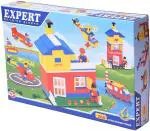 Visionary Expert Architect Plastic Coloured Expert Architect Building Blocks With Attractive Blocks And Smooth Rounded Edges, 200 Pcs