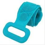 Royal Time Blue Silicone Body Back Scrubber for Men and Women