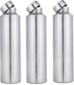 STEEPLE VISAXMI Stainless Steel Water Bottle 1000 ml (Pack of 3)