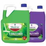 Shatras All In One Lavender & Green Lime Surface & Floor Cleaner - 5 Liter | Powerful 10X Cleaning Formula With Pleasant Fragrance | Kills 99% Germ | Suitable For All Floor Cleaner Mops (Pack Of 2)
