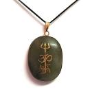 Astroghar Auspicious Green Aventurine Alloy Metal Green Pendant For Men And Women