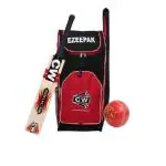 CW Boundary Cricket Kit Leather Ball Sports Backpack Bag Genuine Kashmir Willow Cricket Bat SH