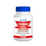 Healthvit L-Phenylalanine 500MG Supplement 60 Capsules