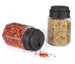 Ranic Black Plastic Spice Set (Pack Of 2)