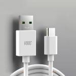 Mifkrt White Usb Type C Cable 1 M 30W Type C Vooc Flash Charging Cable For Oppo Reno, 2, 2Z, 2F, Reno 10X Realme Oneplus