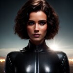 Love Creation A4 Size poster print for creative wall art- brunette-woman-3b364e9d-8655-4e84-af51-9851835a2c0c-2( Sticker)