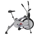 Kamachi Alloy Steel Home Gym Excersise Cycle Air Bike Dual Action