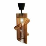 TEESTA Wooden Hanging Fancy Lamp Ceiling Light Pendant Decorative Chandelier Light for Living Room,Hall,Dining area,kitchen counter,Night Lamp,Home,Office,cafe ,Hotel,Restaurant(1-Pcs)