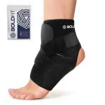 BOLDFIT Ankle Support For Pain Relief Injury Ankle Grip Gym Brace Binder Cap bandage Ankle Support