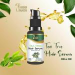 7Herbmaya Hair Serum Tea Tree with Olive Oil for Dry and Frizzy Hair Men and Women 60 ml