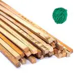 GARDECO Wooden Support Sticks for Plant Stem Support, Climbing Support for Plants, Garden Stakes for Gardening (30 Inch -76 Cm)-Pack of 12