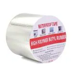 Inditradition Instant Sealing Duct Tape | High Polymer Butyl Rubber Tape for Any Surface (Length - 16 Feet x Width - 4 Inches, 60 Microns, Silver)