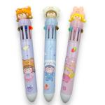 SAMVARDHAN 10 In 1 Pens For Kids Ball Pen For Office,School Stationery Items For Kids-Stationery Kit,Stationery Set,Birthday Return Gift (Set Of 3),Blue