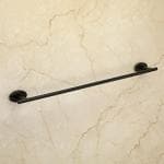 U-S-F BATH ACCESSORIES Black Stainless Steel Towel Rod - 24 inch