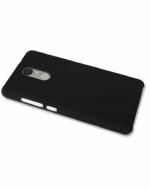 A ACCESSORIES KART Lenovo K5 Plus Black Rubber Superior Quality Back Cover