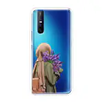 Emble Designer Clear Tranperant Silicone Case For Vivo V15 Pro -Design A14 ( TPU | Soft , Vivo V15 Pro | Multicolor )