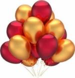 FANEX Solid BalloonCombo(Pack of 50)