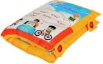 BHVMEY Yellow Educational Learning Soft Cushion Book for Kids (1 year)