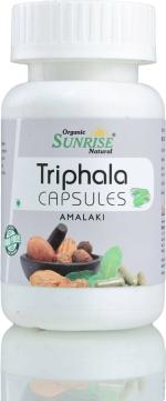 Organic Sunrise Natural Triphala Capsules (60 Capsules)