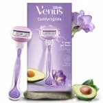 Gillette Venus Comfort Glide Hair Removal Razor For Women With Avocado Oils And Body Butter
