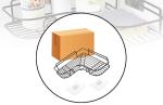 purple dust Self-Adhesive Kitchen-Bathroom Corner Shelf Organiser Storage Rack - 1759