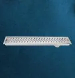 IN BATH Wave Shower Drain Channel with Collar| 24x4 Inches Shower Drainer| Floor Drain|Stainless Steel 304 Grade |Side Hole Type