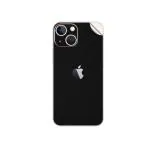GADGETSWRAP Premium Material Skin Vinyl Decal Sticker Compatible With Apple iPhone 13 - Black Matte