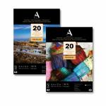 ArtRight Mixed Media Combo of A4 Watercolor Paper (20 Sheets) & A4 Sketching Paper (20 Sheets), 300 GSM Handmade Papers for Watercolour, Acrylic, Ink, Charcoal, Pencil and Mixed Media